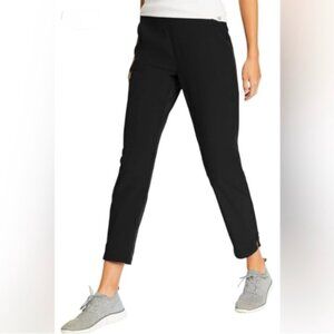 Eddie Bauer | Women's Black Traveler Ankle Joggers Pants Large